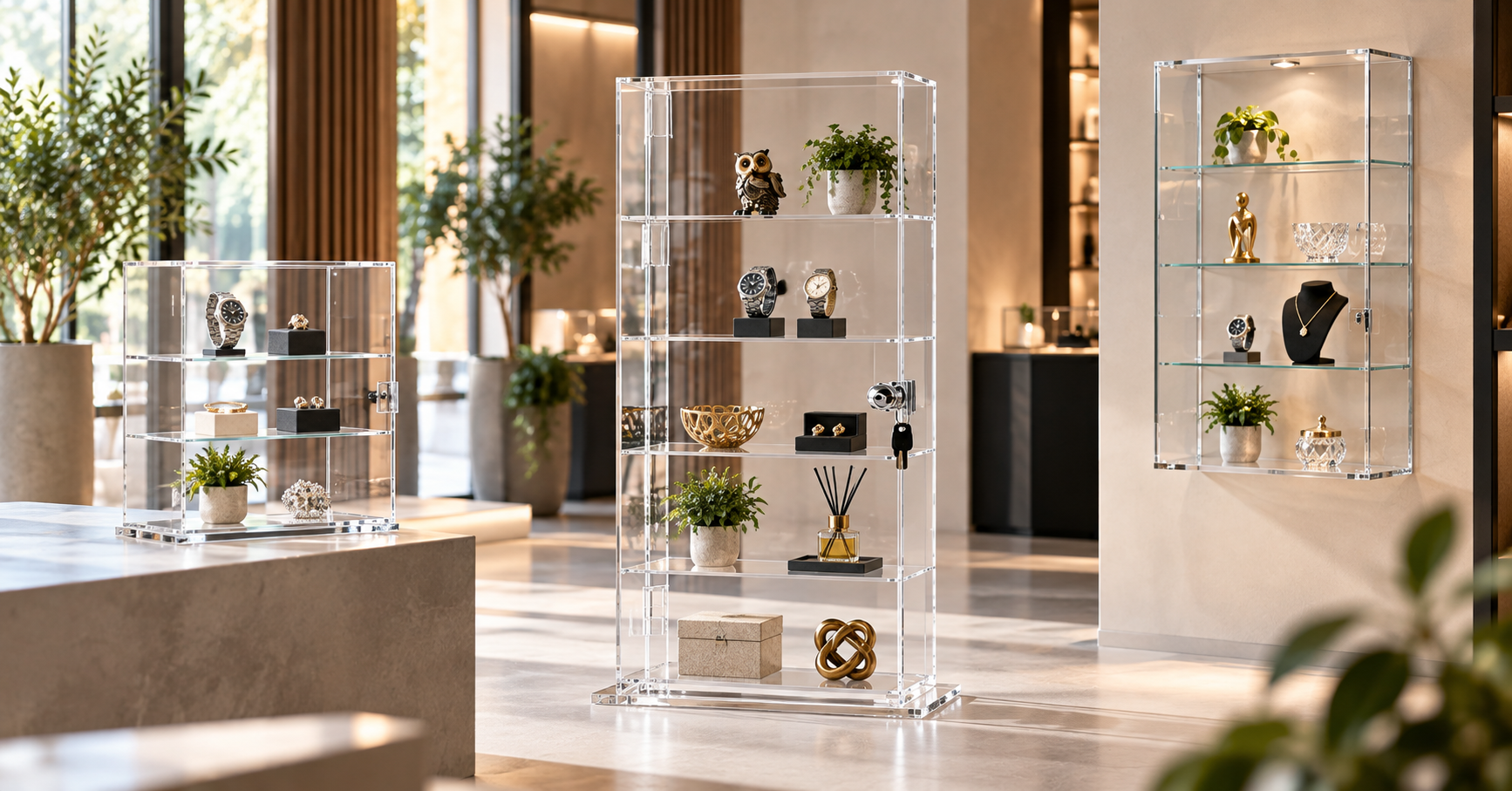 Glasvitrine kaufen: Ratgeber für Standvitrinen, Tischvitrinen und Wandvitrinen