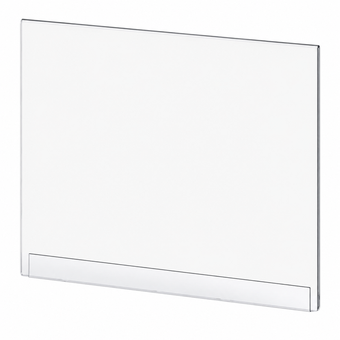 Posterhalter Horizontal - Acryl - für Leitsystem