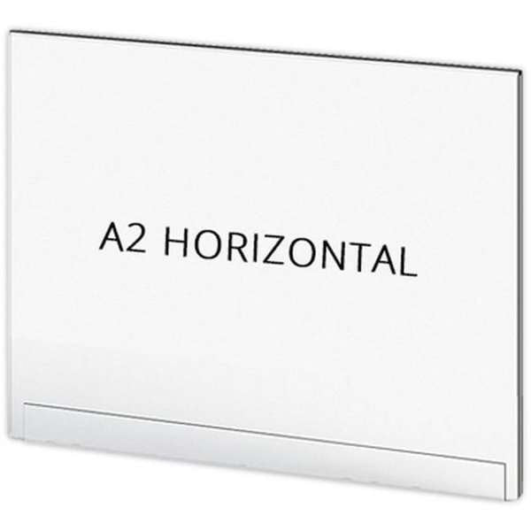 Posterhalter Horizontal - Acryl - für Leitsystem