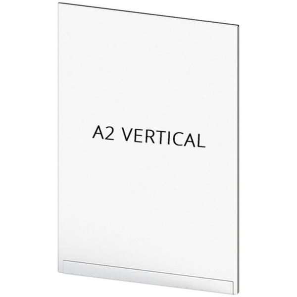Posterhalter Vertikal - Acryl - für Leitsystem