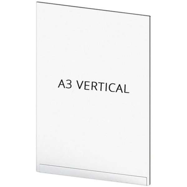 Posterhalter Vertikal - Acryl - für Leitsystem
