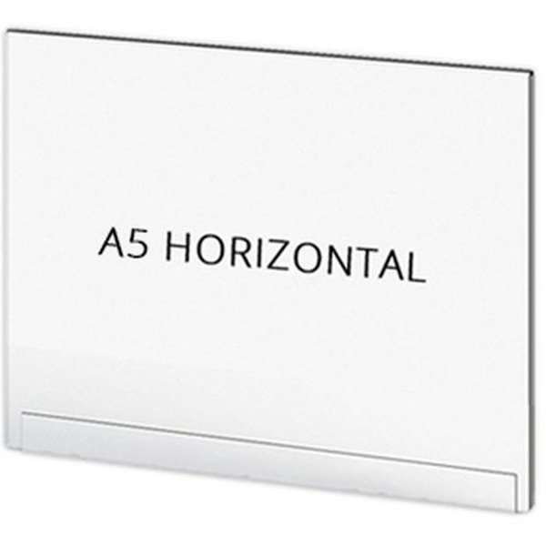 Posterhalter Horizontal - Acryl - für Leitsystem