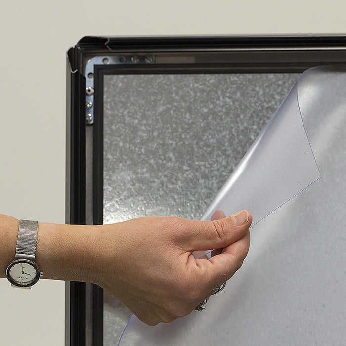 Kundenstopper Alu Klapprahmen – Werbeaufsteller A2, 50x70, A1, 70x100, A0 | Innen & Außen