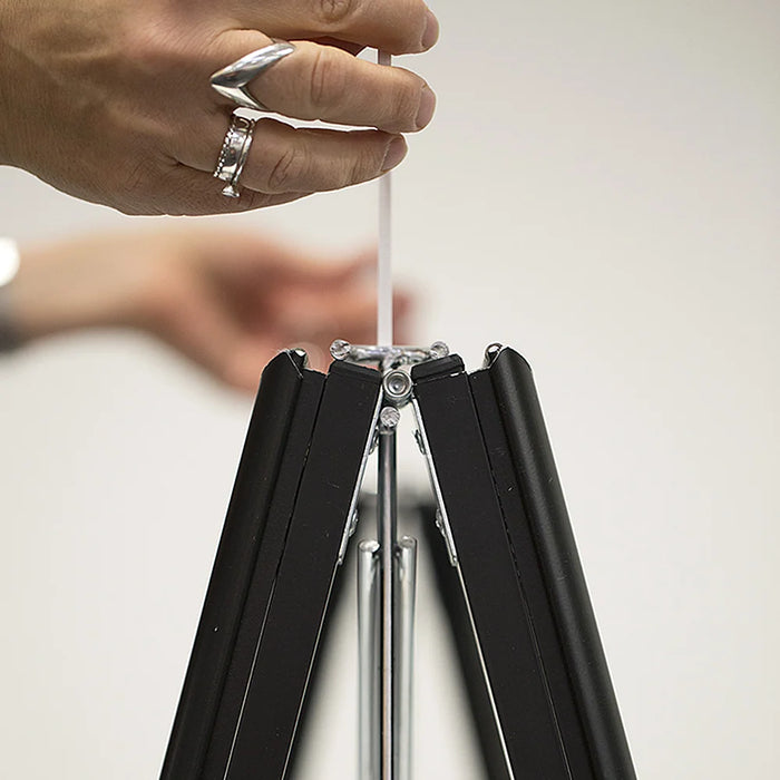 Kundenstopper Alu Klapprahmen – Werbeaufsteller A2, 50x70, A1, 70x100, A0 | Innen & Außen