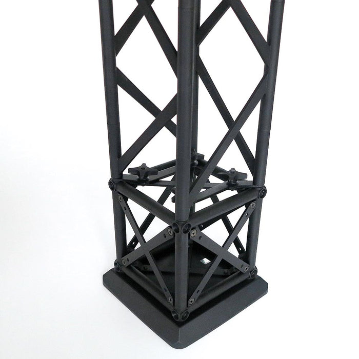 Traversen Eckwand Banner System 155 × 246 × 155 cm Crown Truss 15 weiß