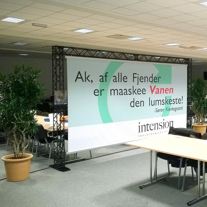 Banner Wall Messe 3-teilig – freistehende Crown Truss 15 Bannerwand für modulare Messestände