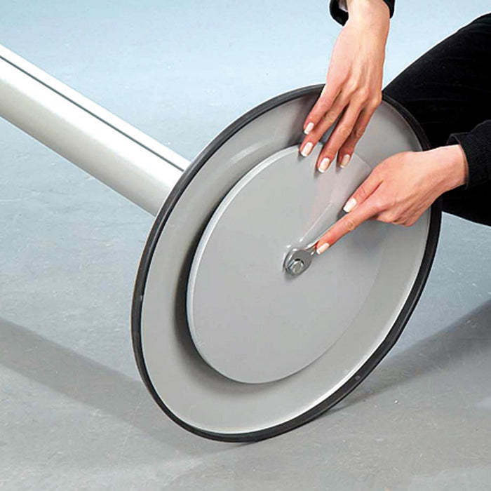 Werbeständer mit 4 DIN A2 oder 50 × 70 cm Plakatrahmen – Doppelseitiger Aluminium Displayständer