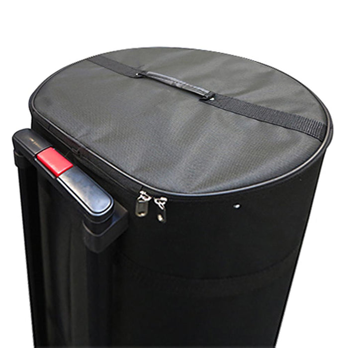 Faltbare Pop-Up Messewand Textil Gestell ohne Druck inkl. Transporttrolley