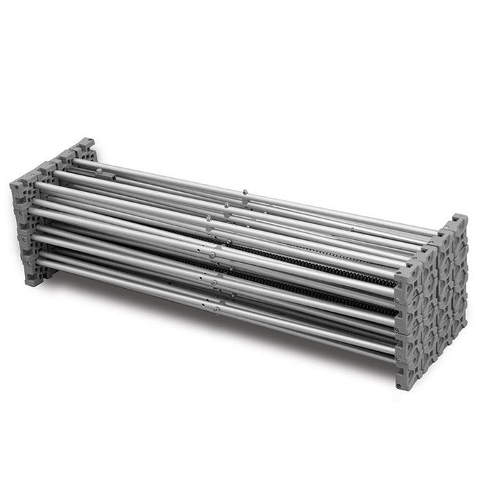 Pop-up Messewand gebogen 258 × 228 cm – 3-teiliges Magnet-System