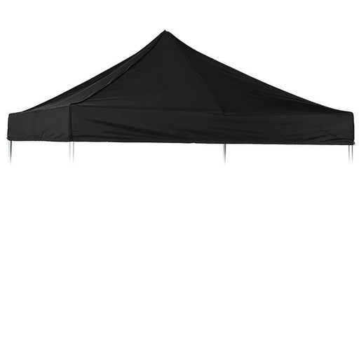 Oberteil für Gastro Pavillon & Eventzelt – wasserdichtes Ersatzdach aus Polyester in Schwarz (2x2 m, 3x3 m, 4x4 m, 3x6 m)
