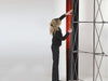 Montage Druckbahnen Pop up Messewand Grafiksystem Magnetpaneele