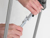 Montage Pop up Messewand Steckbefestigung Displaywand