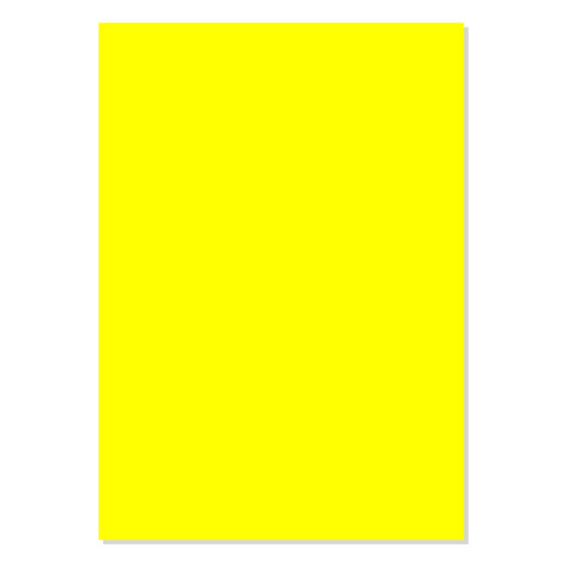 Plakatpapier leuchtgelb DIN A1, 25 Plakate pro Pack, Neon-Plakat für Angebote