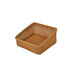 Polyrattan Korb mit schräger Front leer, spülmaschinengeeignet