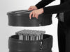 Transportkoffer fuer Pop up Messewand mobiles Messedisplay Rollkoffer