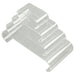 Acryl-Podest-Set gerundet Transparent, Set gestaffelt aufgebaut