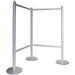 Aluminiumrahmen der Bannerwand MultiStand Eckwand mit stabiler Konstruktion