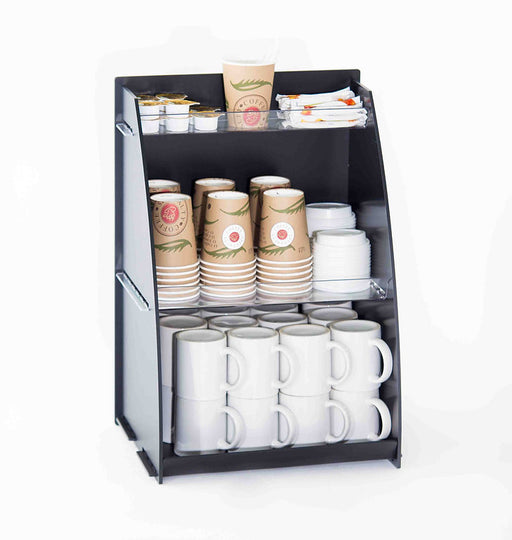 Coffee to go Thekenaufsteller SB für Becher und Deckel in der Gastronomie