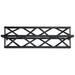 Schwarzes Traversenprofil CROWN TRUSS 10 als Bestandteil modularer Messewände und Messestände