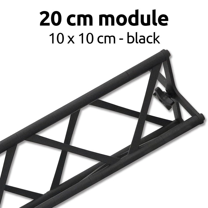 Verbindungselement Crown Truss 10x10 Traversen Modul schwarz Ein-Schrauben-System Detail