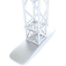 Weißer CROWN TRUSS 15 Base Middle Standfuß mit Traverse