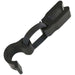Schwarzer CROWN TRUSS 15 Bottom Clip für Messewand Bannerhalterung