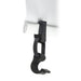 Schwarzer Top Clip montiert an Bannerstange eines CROWN TRUSS 15 Systems