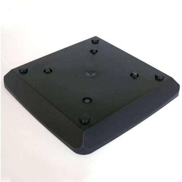 Transportfreundlicher Truss Counter Dreieck Schwarz mit leichtem Aufbausystem - Detailansicht Fuß