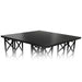 Schwarze quadratische Tischplatte für CROWN TRUSS Counter und Traversensysteme 15x15