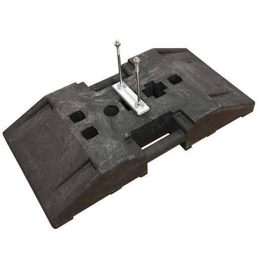 CROWN TRUSS Heavy Center Base Schwerlastfuß für Messewände und Traversensysteme 79x39x13 cm