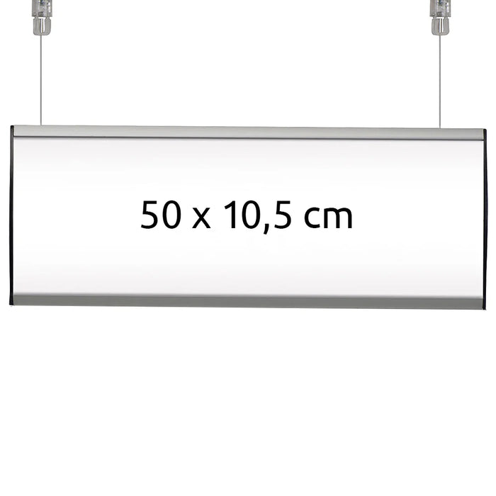 Deckenschild 50 x 10,5 cm für Büros, Praxen, Kliniken und öffentliche Einrichtungen