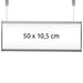 Deckenschild 50 x 10,5 cm für Büros, Praxen, Kliniken und öffentliche Einrichtungen