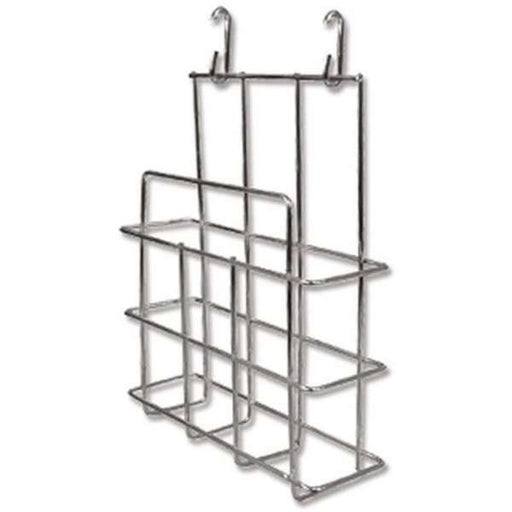 Prospekthalter und Drahtkorb zum Einhängen an Kundenstopper Für Flyer und Speisekarten