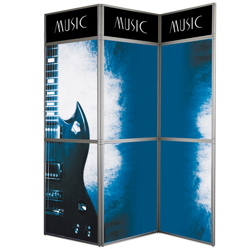 expo messewand faltbar 3 teilig 219x239 cm mit transporttasche