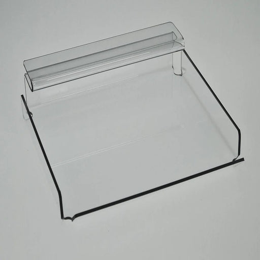 Transparenter Fettpapierhalter aus Acryl 225x185 mm für Backwaren, Bäckerei und Selbstbedienungstheke