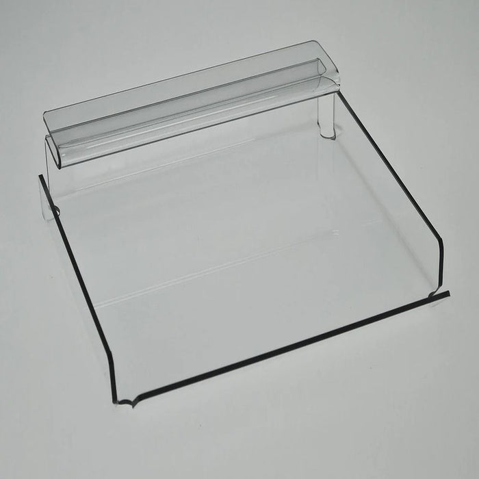 Transparenter Fettpapierhalter aus Acryl 225x185 mm für Backwaren, Bäckerei und Selbstbedienungstheke
