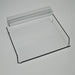 Transparenter Fettpapierhalter aus Acryl 225x185 mm für Backwaren, Bäckerei und Selbstbedienungstheke