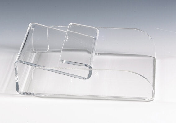 Hygienischer Fettpapierhalter Acryl für Backwaren