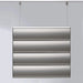 Vierlagiges hängendes Hinweisschild aus Aluminium für Leitsysteme, Wegweiser und Raumkennzeichnung in öffentlichen Gebäuden