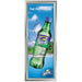 Klapprahmen 45 mm in Silber mit Rundprofil – im Schmalformat 70 x 200 cm