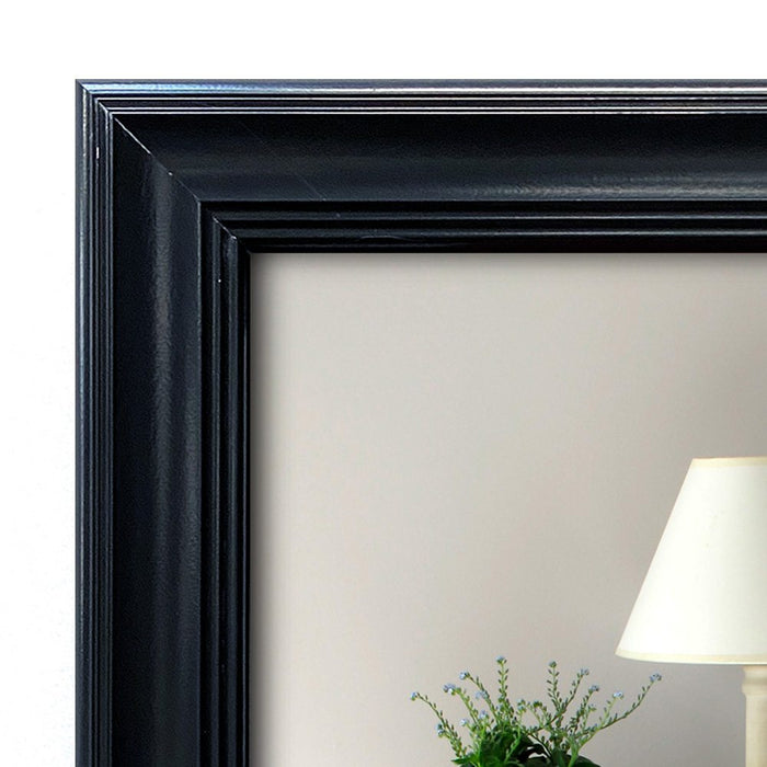 Klapprahmen Antik in Schwarz, 40 mm Profil – Aluminiumprofil im Querschnitt