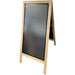 Kundenstopper Holz Kreidetafel Outdoor wetterfester Werbeaufsteller Gastronomie