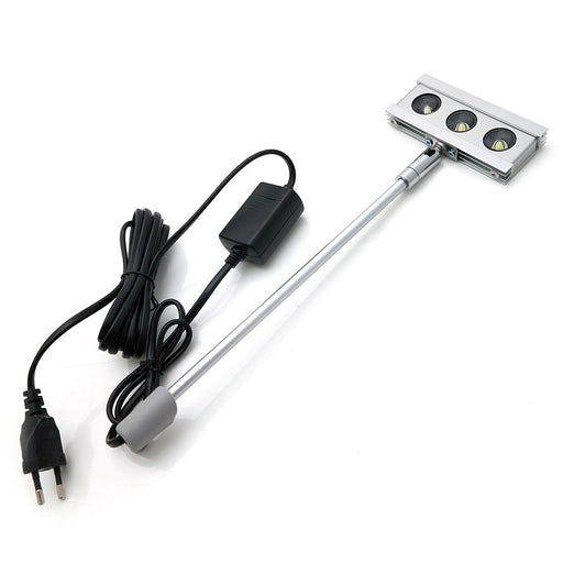 LED-Spot 9 W für Roll-Ups mit 3 m Kabel und Schalter