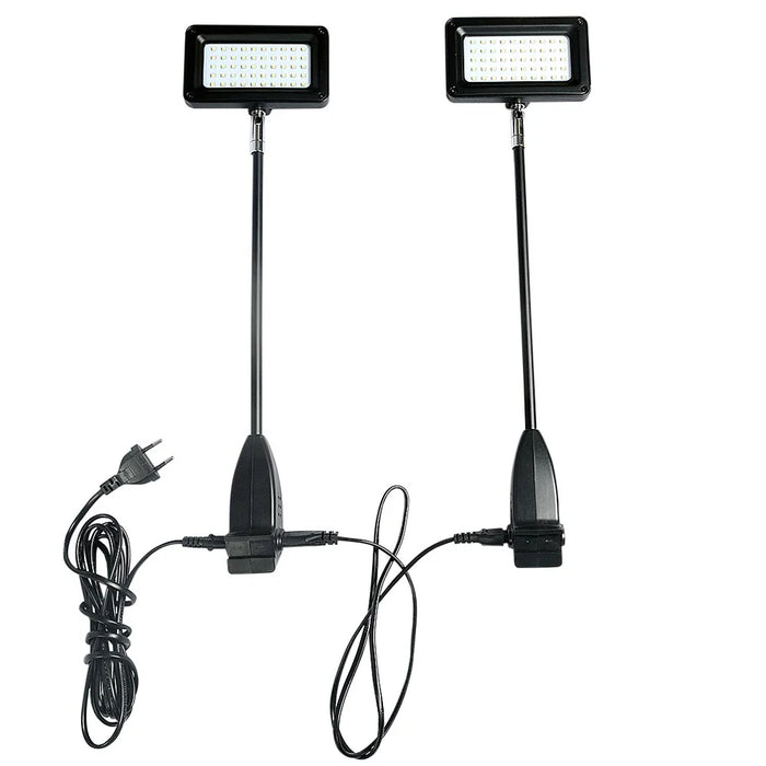 LED Spot Set 15W schwarz im 2er Set für Messewand Beleuchtung und Pop Up Display Systeme