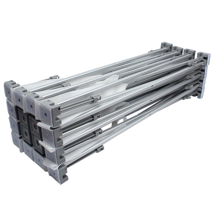 Gefaltetes Pop-Up Messewand Gestell Aluminium faltbar für mobilen Messebau