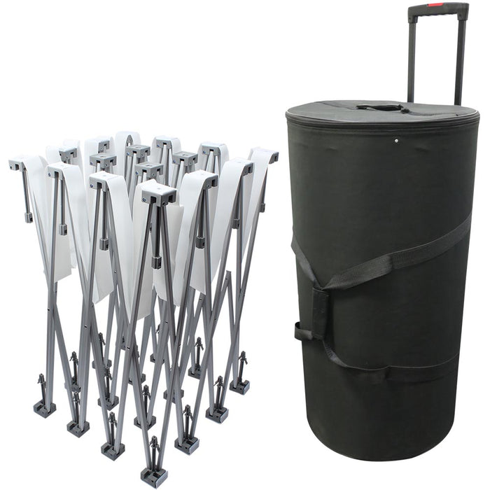 Transporttrolley für Pop-Up Messewand faltbares Messewand System