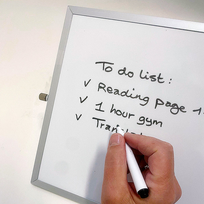 Mini Whiteboard zur Erstellung von To-do-Listen, Erinnerungen und täglichen Aufgaben