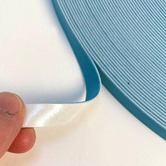 Weißes doppelseitiges Schaumstoff-Montageband 9 mm für Schilder, Displays und Wandbefestigung