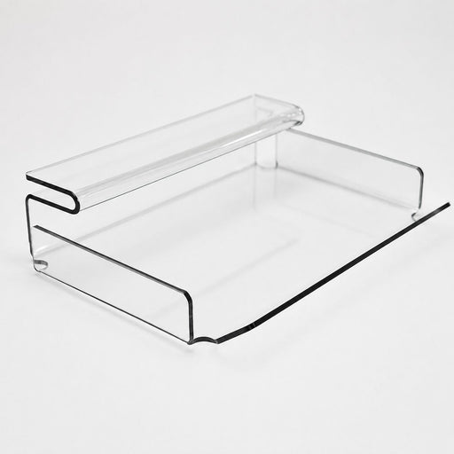 Transparenter Papiertütenhalter aus Acryl für Snackshop, Bäckerei, Imbiss und Selbstbedienungsbereich