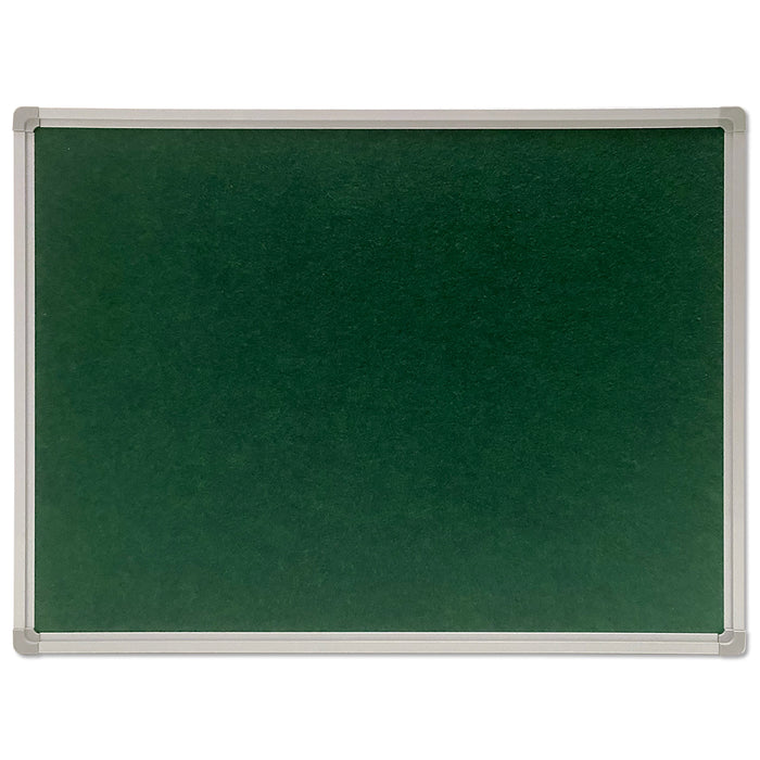 Grüne Pinnwand 90 x 120 cm als Pinnwand für Büro und Verwaltung